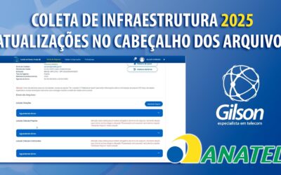 Anatel Infraestrutura 2025 – Atualizações no Cabeçalho dos Arquivos – Prazo até 31/03/2025